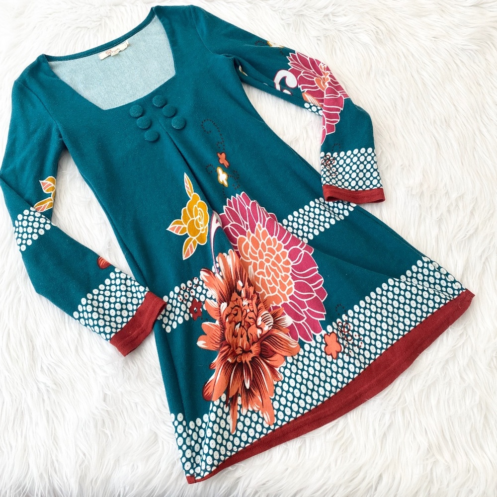 Aryeh Floral Knit Tunic